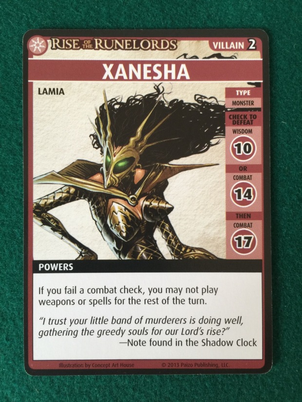 Xanesha is tough, but her special power is a killer.